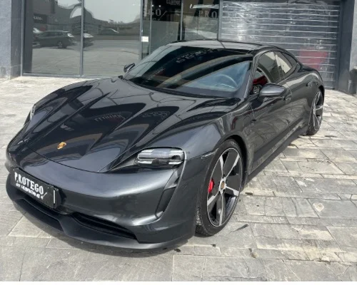 Porsche Taycan STEK DynoMatt PPF & LLumar Cam Filmi