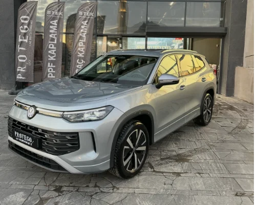 Volkswagen Tiguan PPF Coating Ankara | STEK Authorised Application