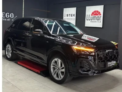 Audi Q7 Komple STEK Dynolite PPF Kaplama ve LLumar Cam Filmi Uygulaması