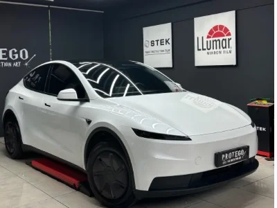 Tesla Model Y PPF Kaplama Ankara | STEK Yetkili Uygulama | Protego